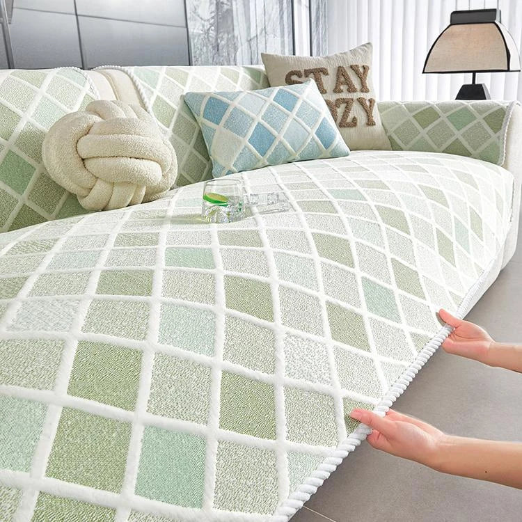 Ice Silk couch cover product view 5