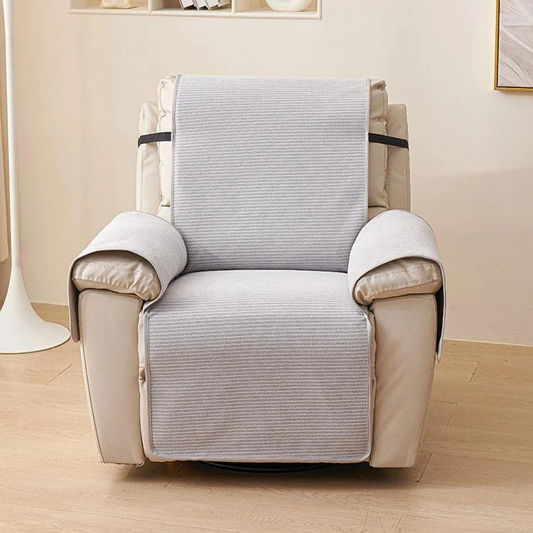 Gray Chenille couch cover variant