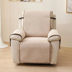 Khaki Chenille couch cover variant
