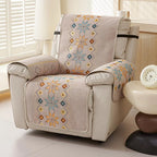 Brown Chenille couch cover variant