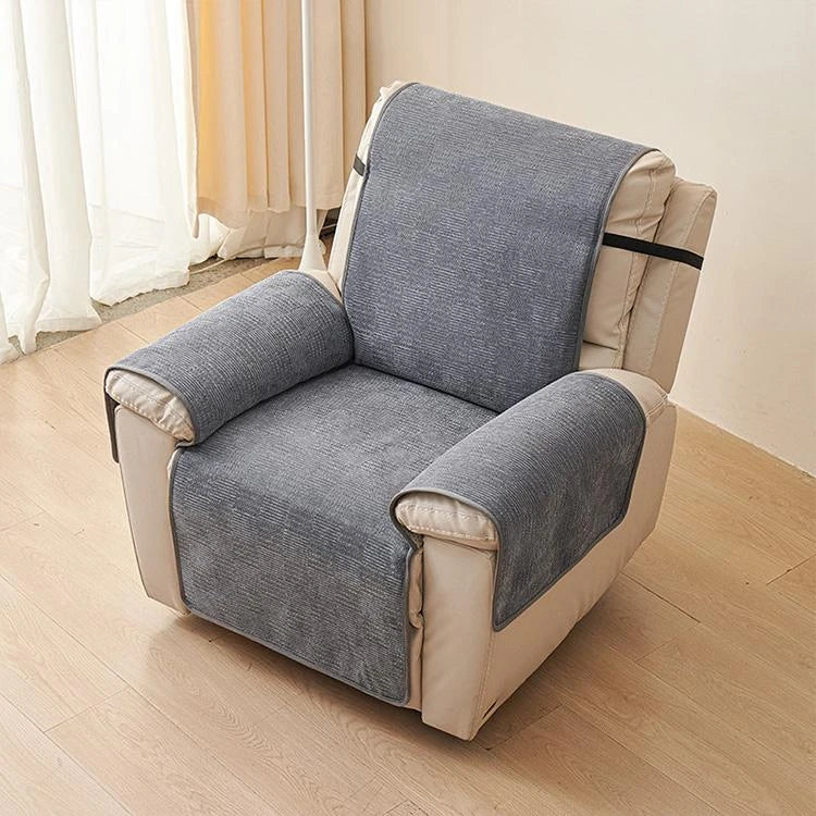 Chenille couch cover product view 1