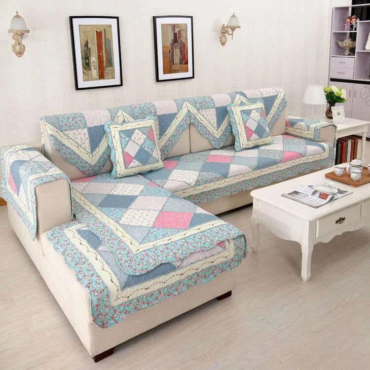 Color 10 Cotton couch cover variant