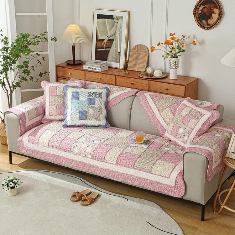 Color 13 Cotton couch cover variant