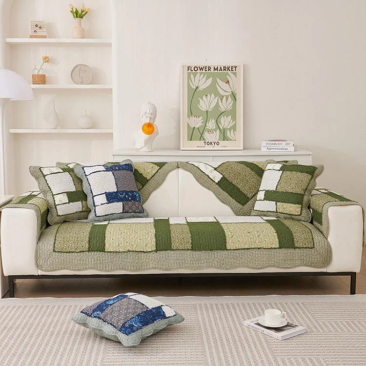 Color 27 Cotton couch cover variant