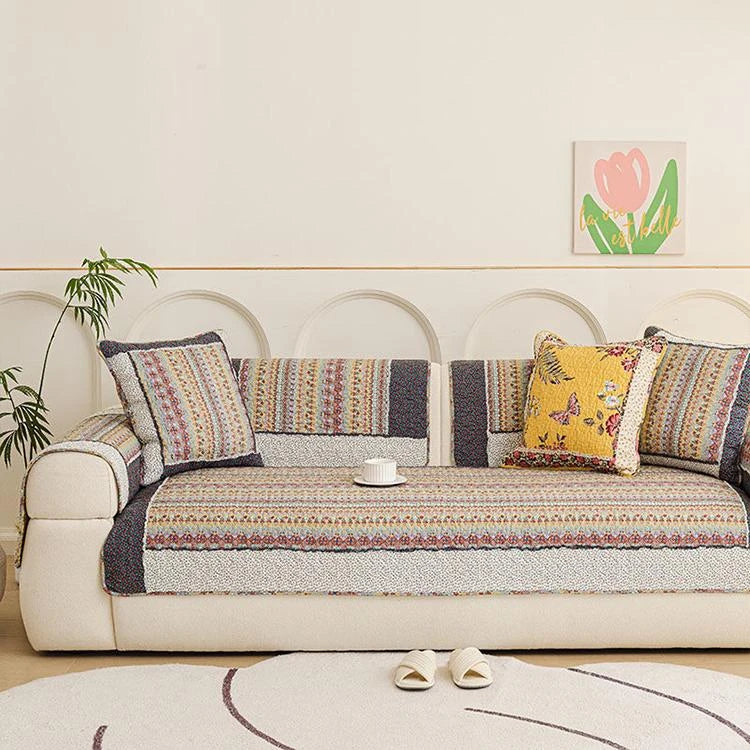 Color 29 Cotton couch cover variant