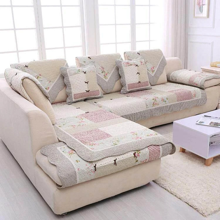 Color 7 Cotton couch cover variant