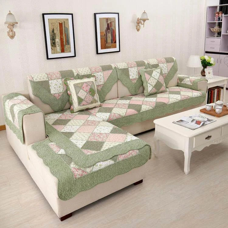 Color 9 Cotton couch cover variant