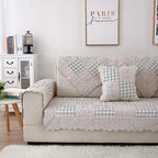 Cotton couch cover product view 4