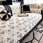 Chenille couch cover product view 1