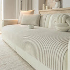 Brown Chenille couch cover variant