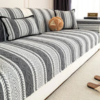 Gray Chenille couch cover variant