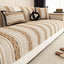Khaki Chenille couch cover variant