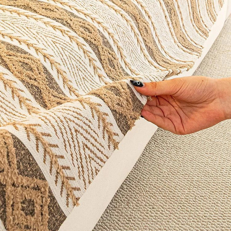 Chenille couch cover product view 2