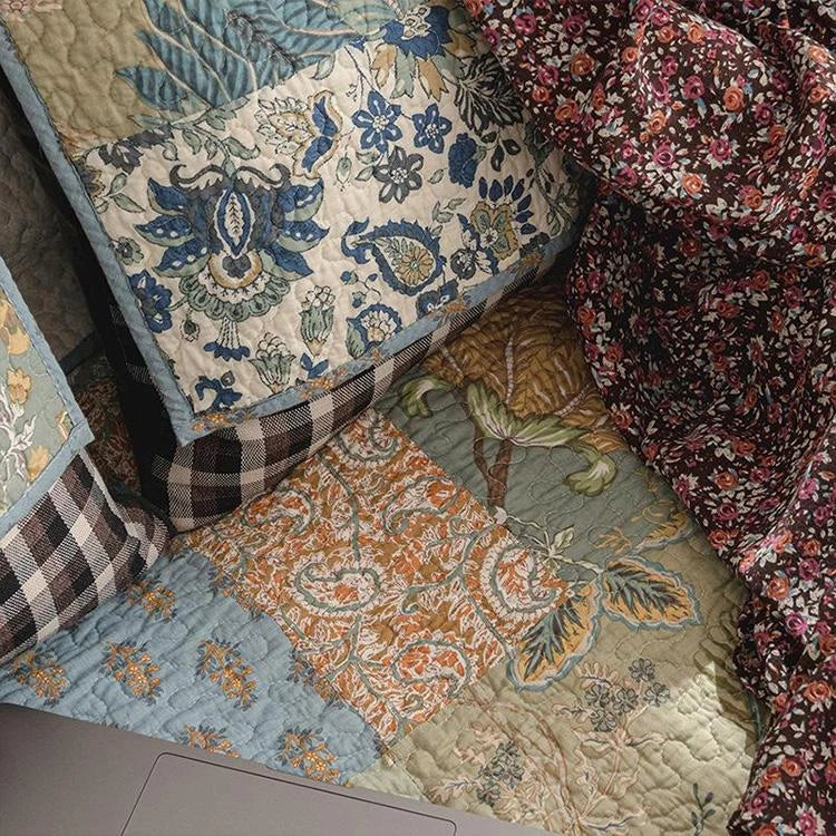 Cotton couch cover product view 2