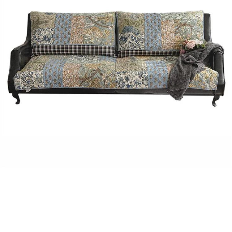 Cotton couch cover product view 5