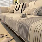 Chenille couch cover product view 1