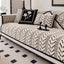 Black Plush couch cover variant