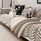 Plush couch cover product view 3