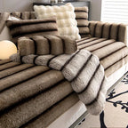 Faux Fur couch cover product view 1
