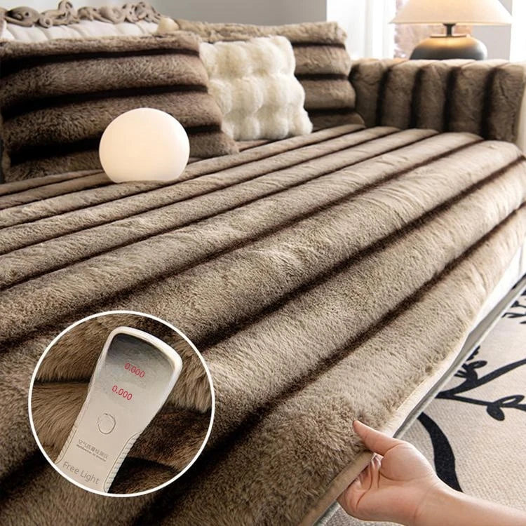Faux Fur couch cover product view 4