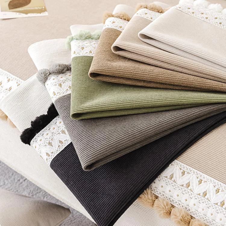 Chenille couch cover product view 5