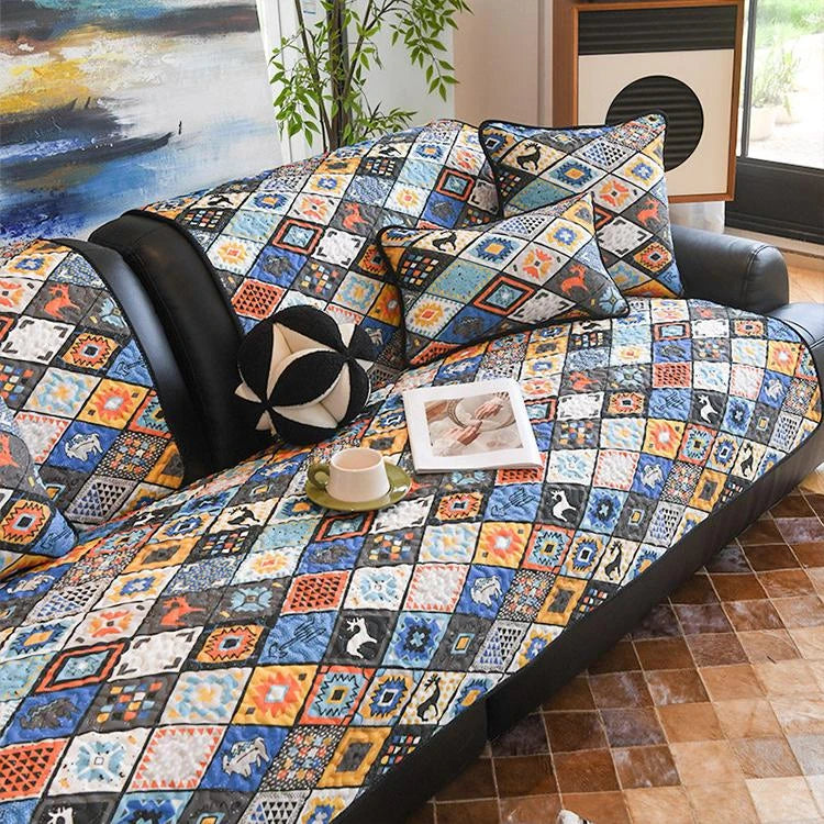 Color 10 Fleece couch cover variant