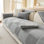 Gray Fleece couch cover variant