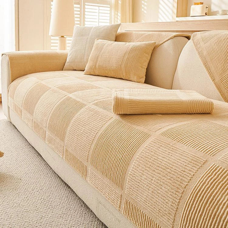 Fleece couch cover product view 1