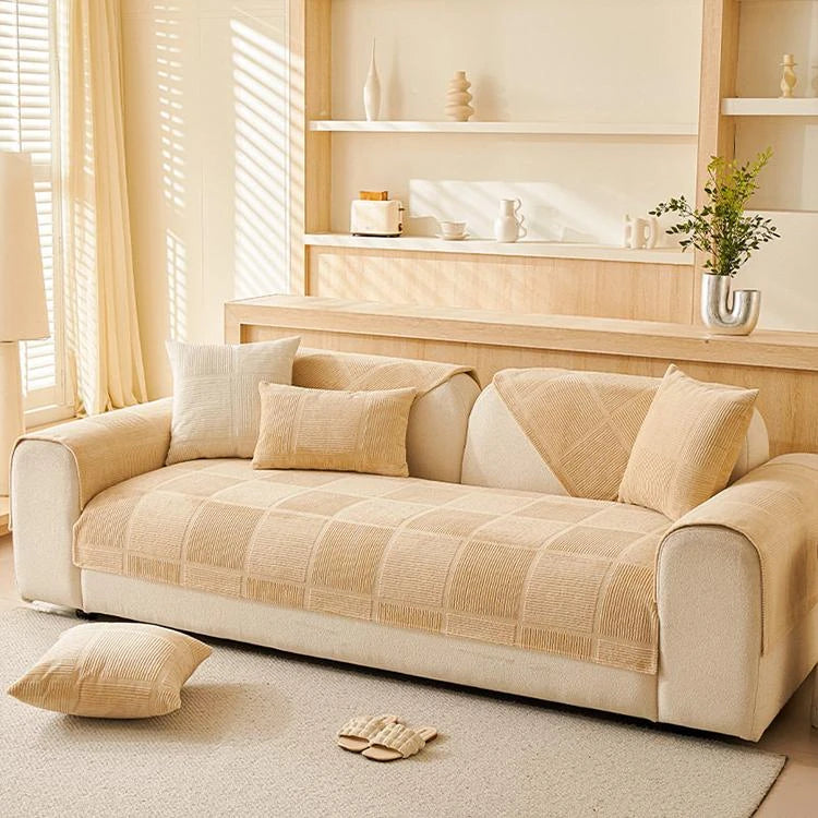 Fleece couch cover product view 4