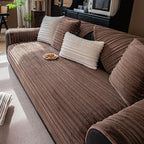 Brown Fleece couch cover variant