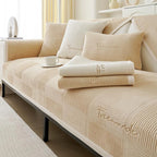Fleece couch cover product view 1