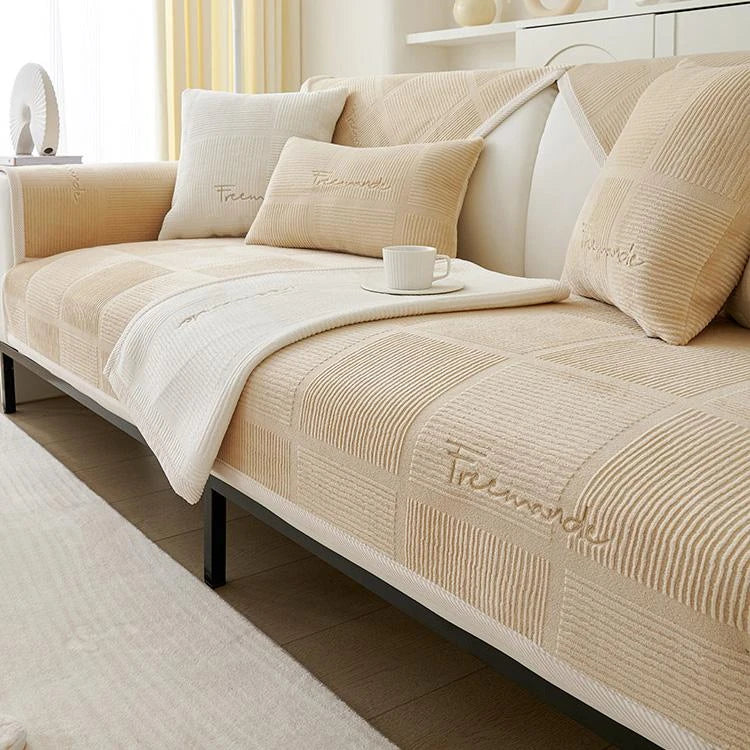 Fleece couch cover product view 3