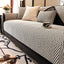 Black Chenille couch cover variant