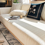 Light brown Chenille couch cover variant