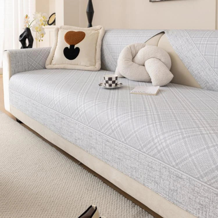 Gray Ice Silk couch cover variant