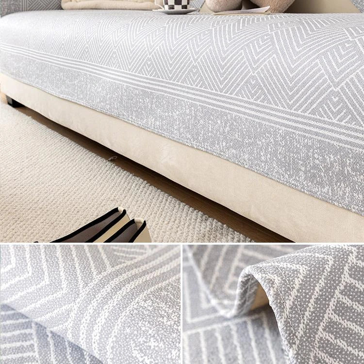 Gray Ice Silk couch cover variant
