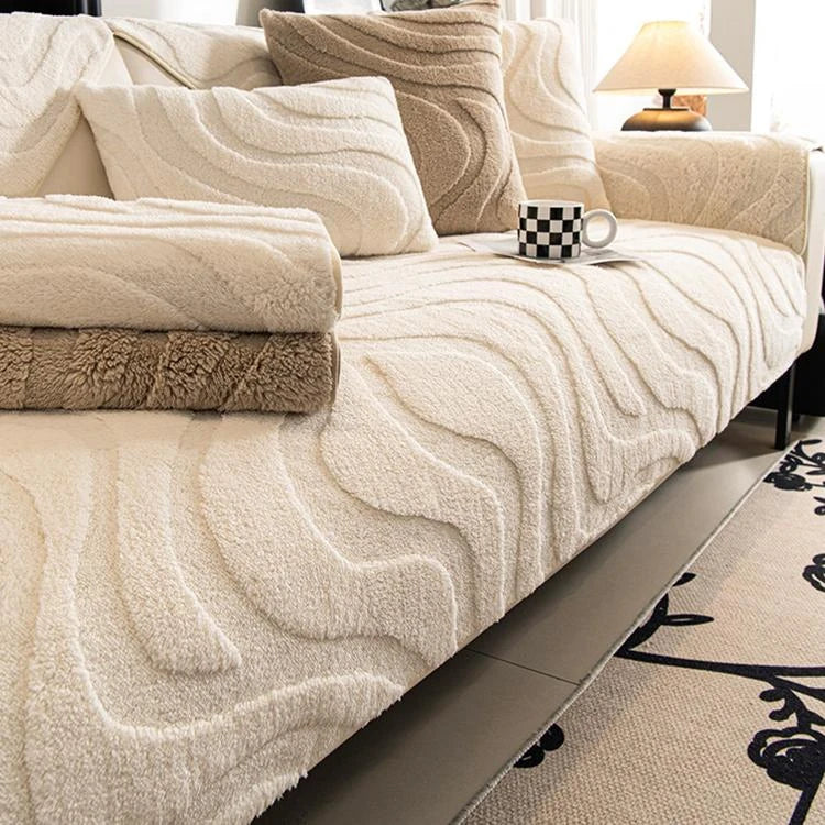 Fleece couch cover product view 5