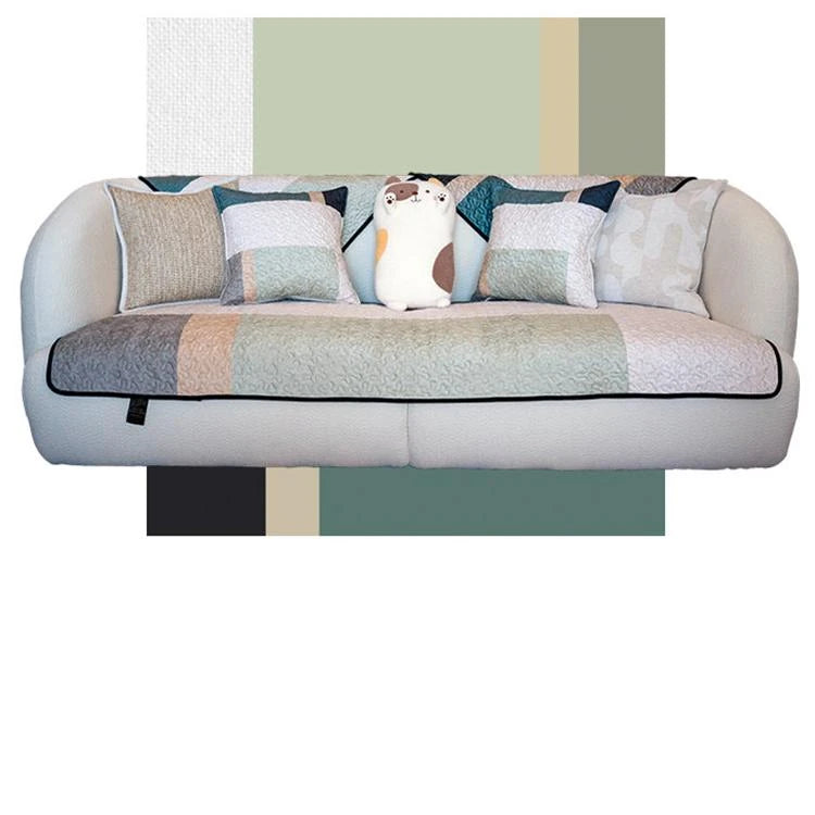 Fleece Non-Slip Sectional Couch Cover for Pets gsft-9086 Secondary image