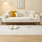 Faux Sherpa couch cover product view 3