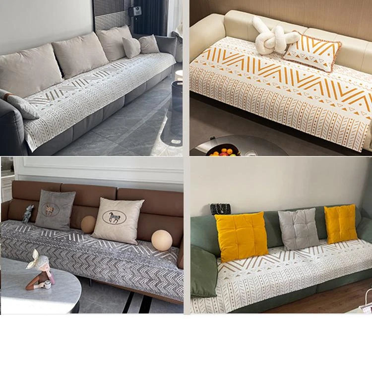 Chenille couch cover product view 4