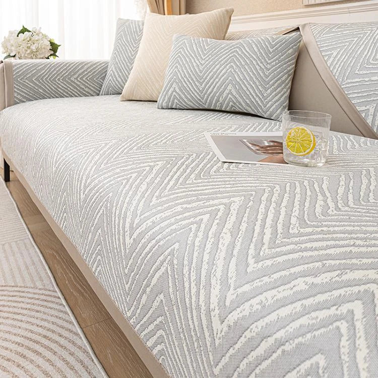 Gray Ice Silk couch cover variant