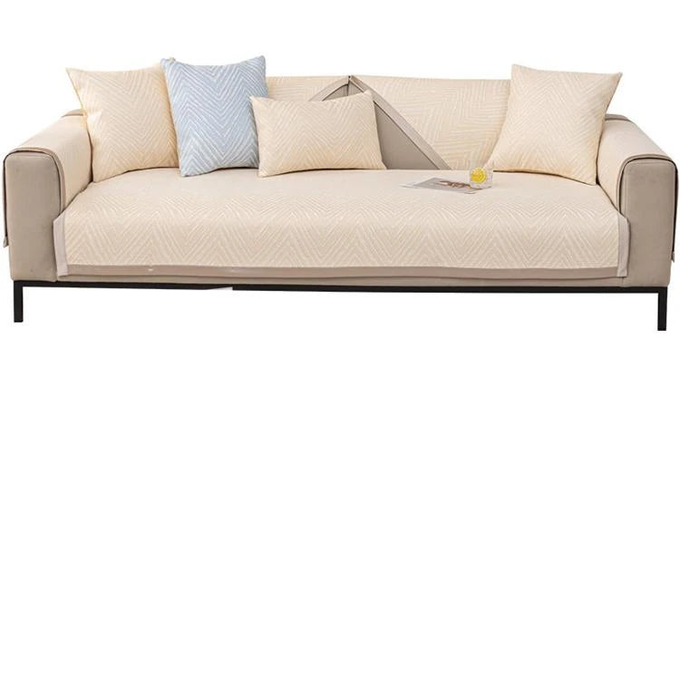 Cooling Ice Silk Non-Slip Sectional Couch Cover for Pets gsft-9091 Secondary image
