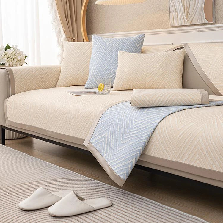Ice Silk couch cover product view 4
