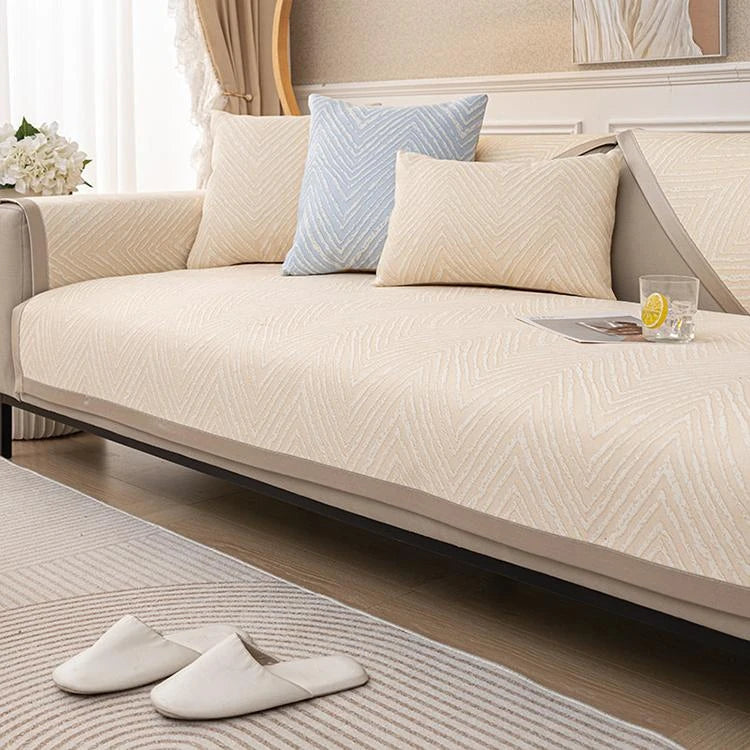 Ice Silk couch cover product view 5