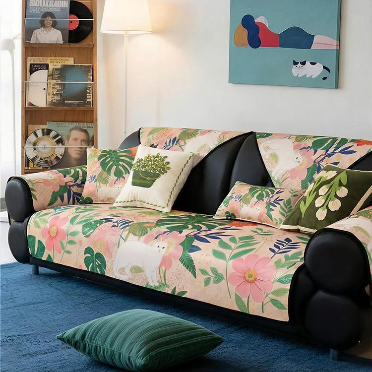 Color 2 Ice Silk couch cover variant
