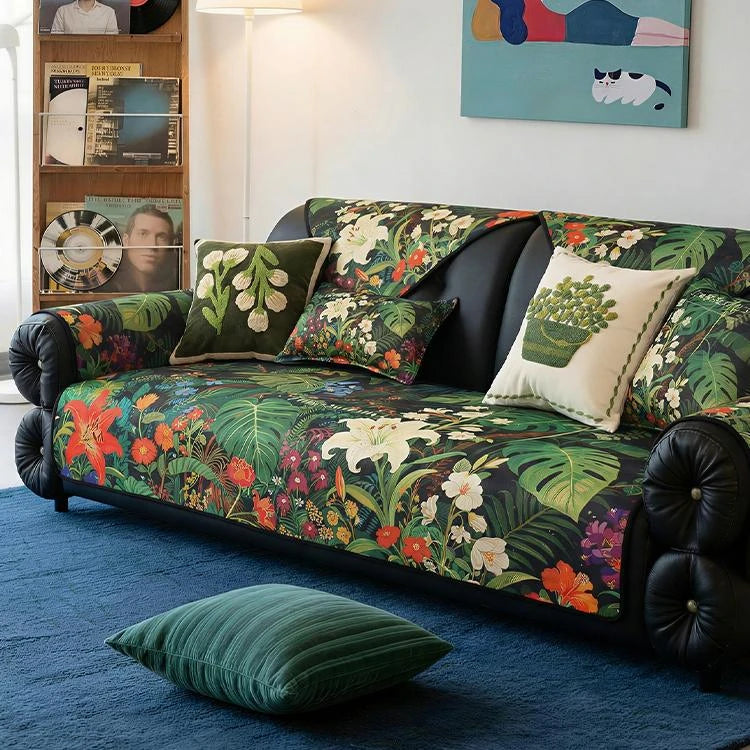 Ice Silk couch cover product view 1 Main image