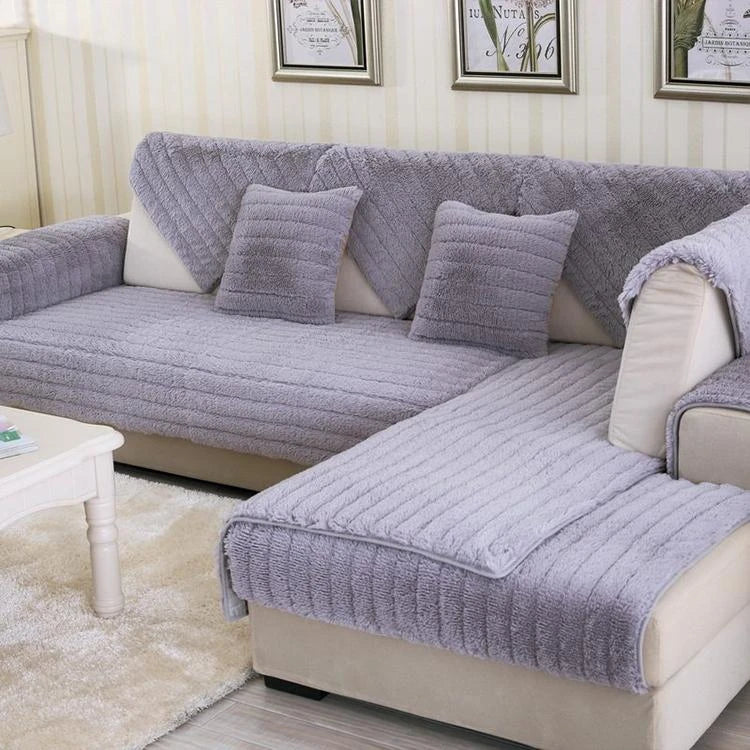 Fleece couch cover product view 1 Main image