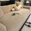 Khaki Chenille couch cover variant