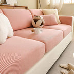 Pink Corduroy couch cover variant