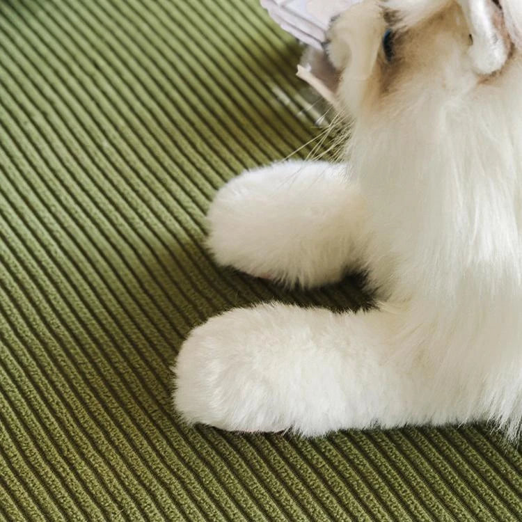 Corduroy Non-Slip Sectional Couch Cover for Pets gsft-9102 Secondary image